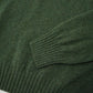 Moosgrüner Pullover mit Rundhals von Glenugie – Ansicht 2