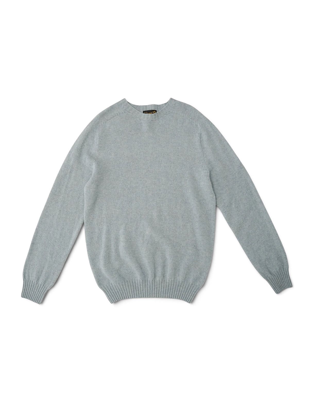 Eisblauer Pullover mit Rundhals von Glenugie – Ansicht 3