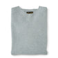 Eisblauer Pullover mit Rundhals von Glenugie