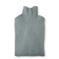 Eisblauer Pullover mit Stehkragen von Glenugie
