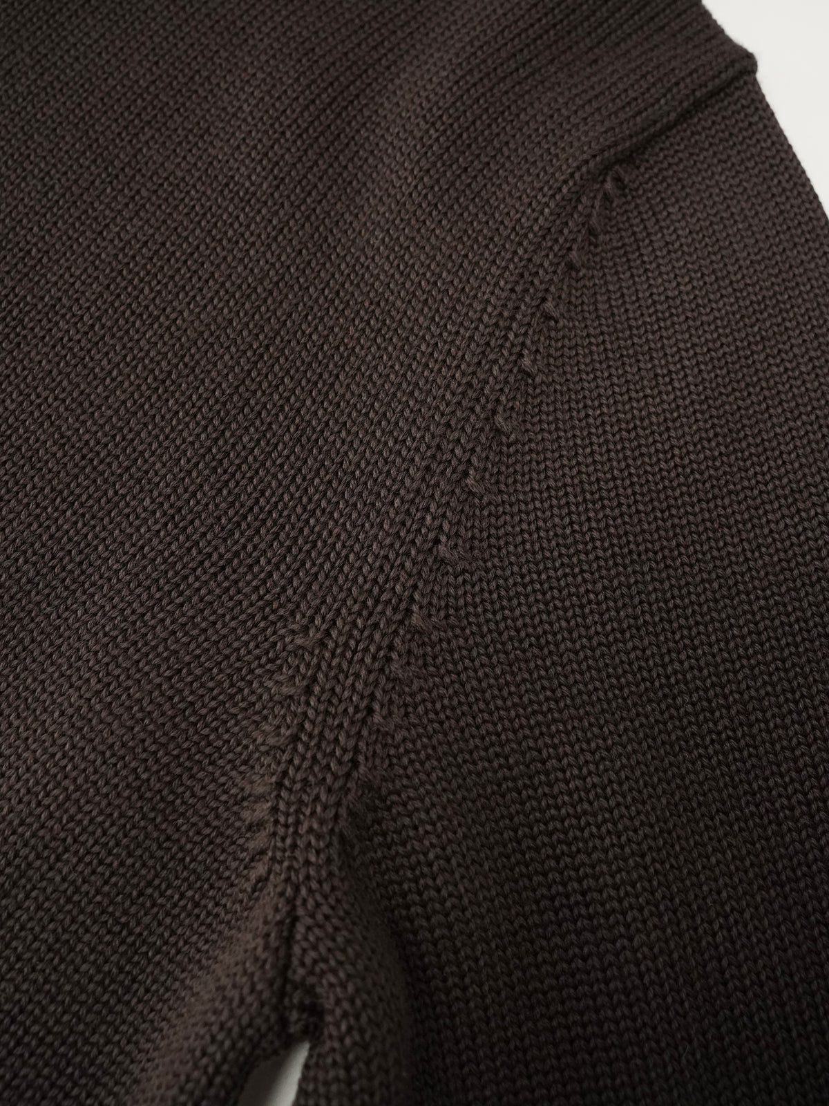Schokobrauner Rollkragenpullover von Slowear – Ansicht 4