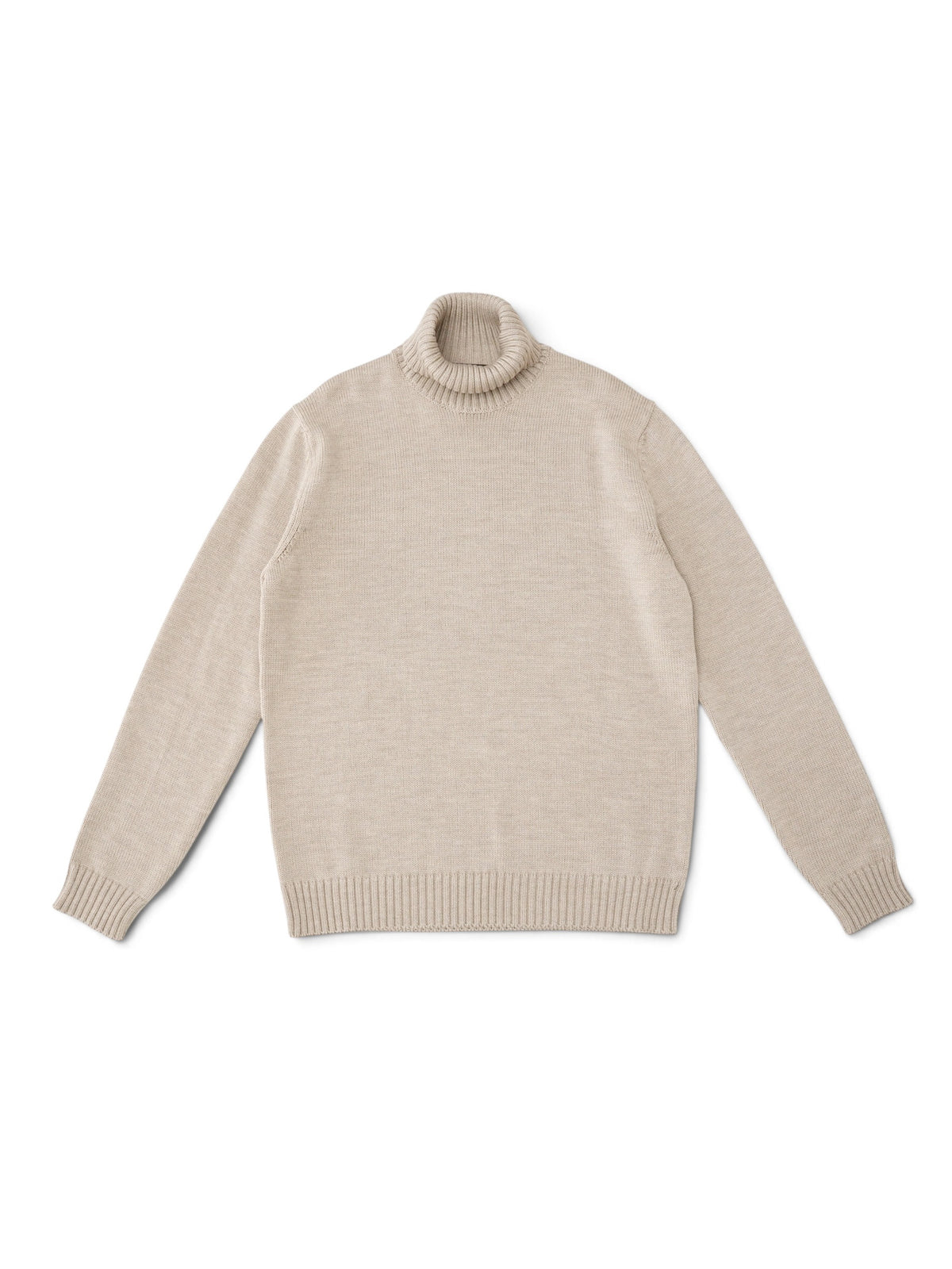 Sandbeiger Rollkragenpullover von Slowear – Ansicht 3