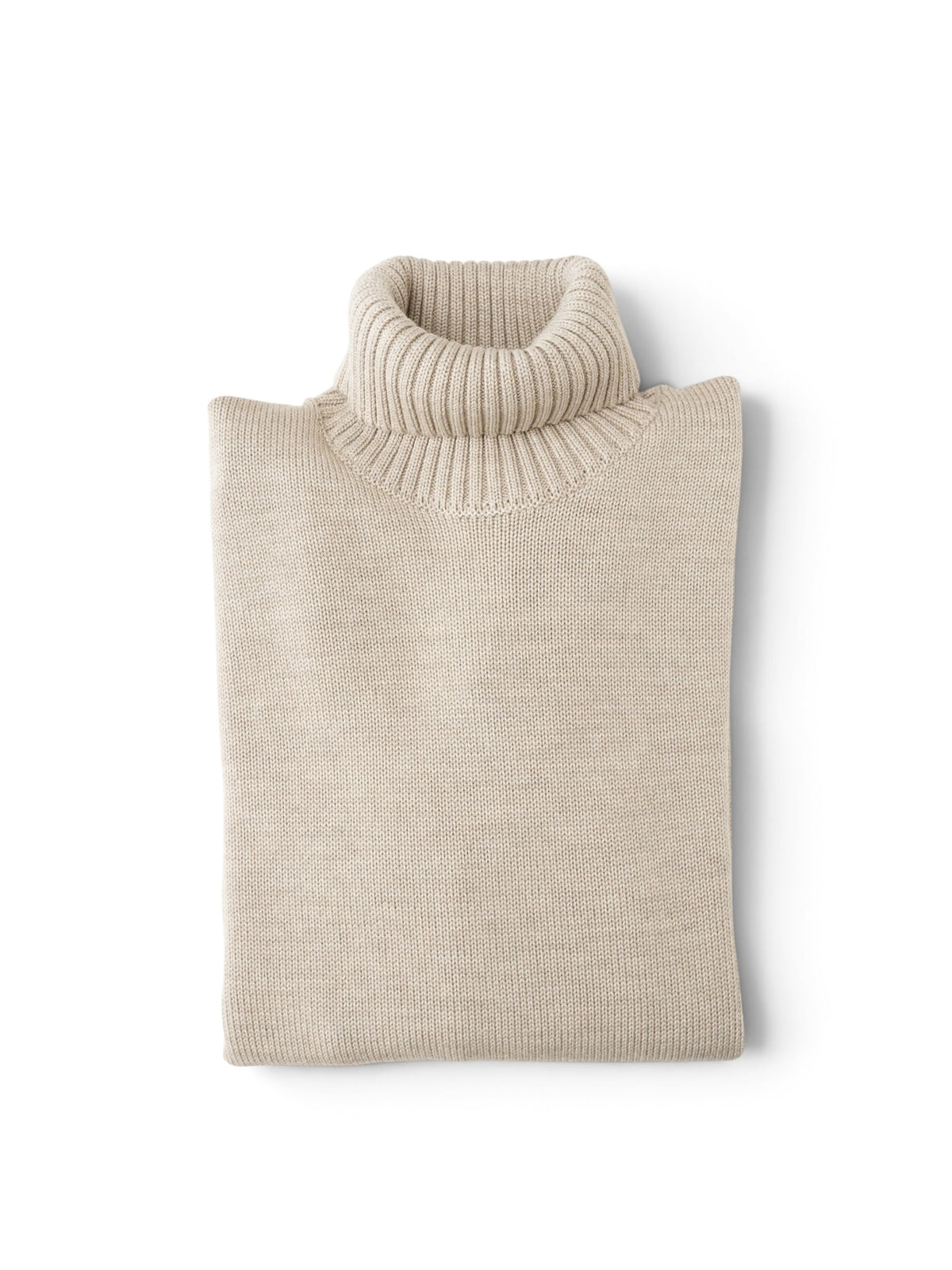 Sandbeiger Rollkragenpullover von Slowear