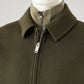 Olivgrüner Blouson aus Wollgewebe von Slowear – Ansicht 2