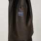 Dunkelbrauner Blouson aus gekochter Wolle von Harris Wharf London – Ansicht 5