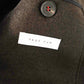 Dunkelbrauner Blouson aus gekochter Wolle von Harris Wharf London – Ansicht 7