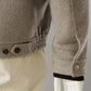 Beigemelierter Blouson aus Wollmischgewebe von Galà – Ansicht 2
