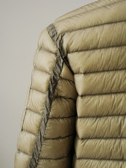 Olivfarbene Daunenjacke aus D.D. Shell von C.P. Company – Ansicht 5
