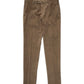 Haselnussbraune Cordhose mit Bügelfalte von Slowear – Vorderansicht