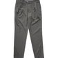 Anthrazitfarbene Hose mit zwei Bundfalten von Slowear – Vorderansicht