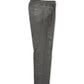 Anthrazitfarbene Hose mit zwei Bundfalten von Slowear
