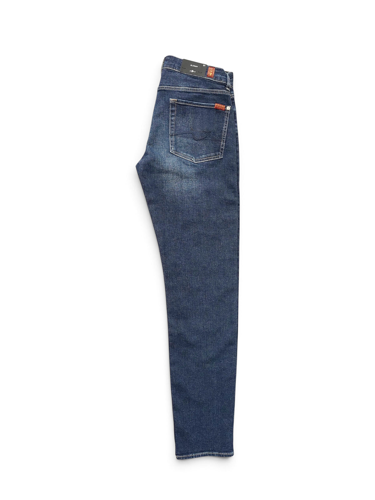 Dunkelblaue Jeans mit Kaschmiranteil von 7 For All Mankind