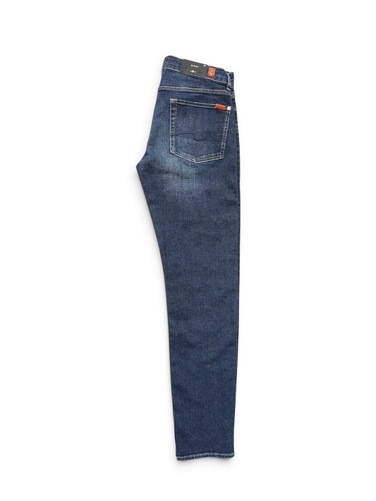 Dunkelblaue Jeans mit Kaschmiranteil von 7 For All Mankind