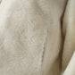 Wendbare Lammfelljacke in Wollweiß mit Reißverschluss von Werner Christ – Ansicht 4