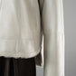 Wendbare Lammfelljacke in Wollweiß mit Reißverschluss von Werner Christ – Ansicht 10