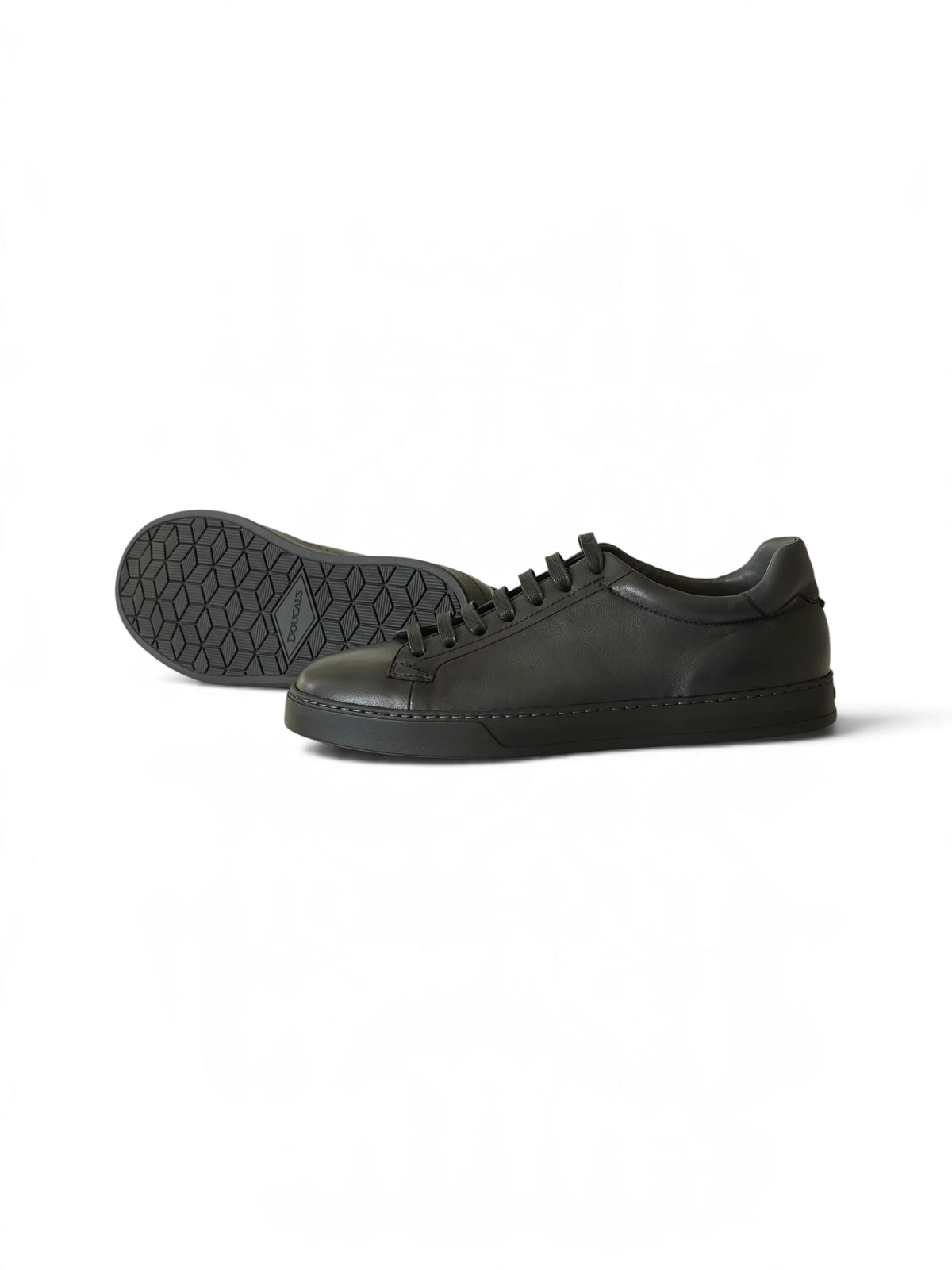 Graphitfarbener Sneaker mit flexibler Gummisohle von Doucal's – Ansicht 2
