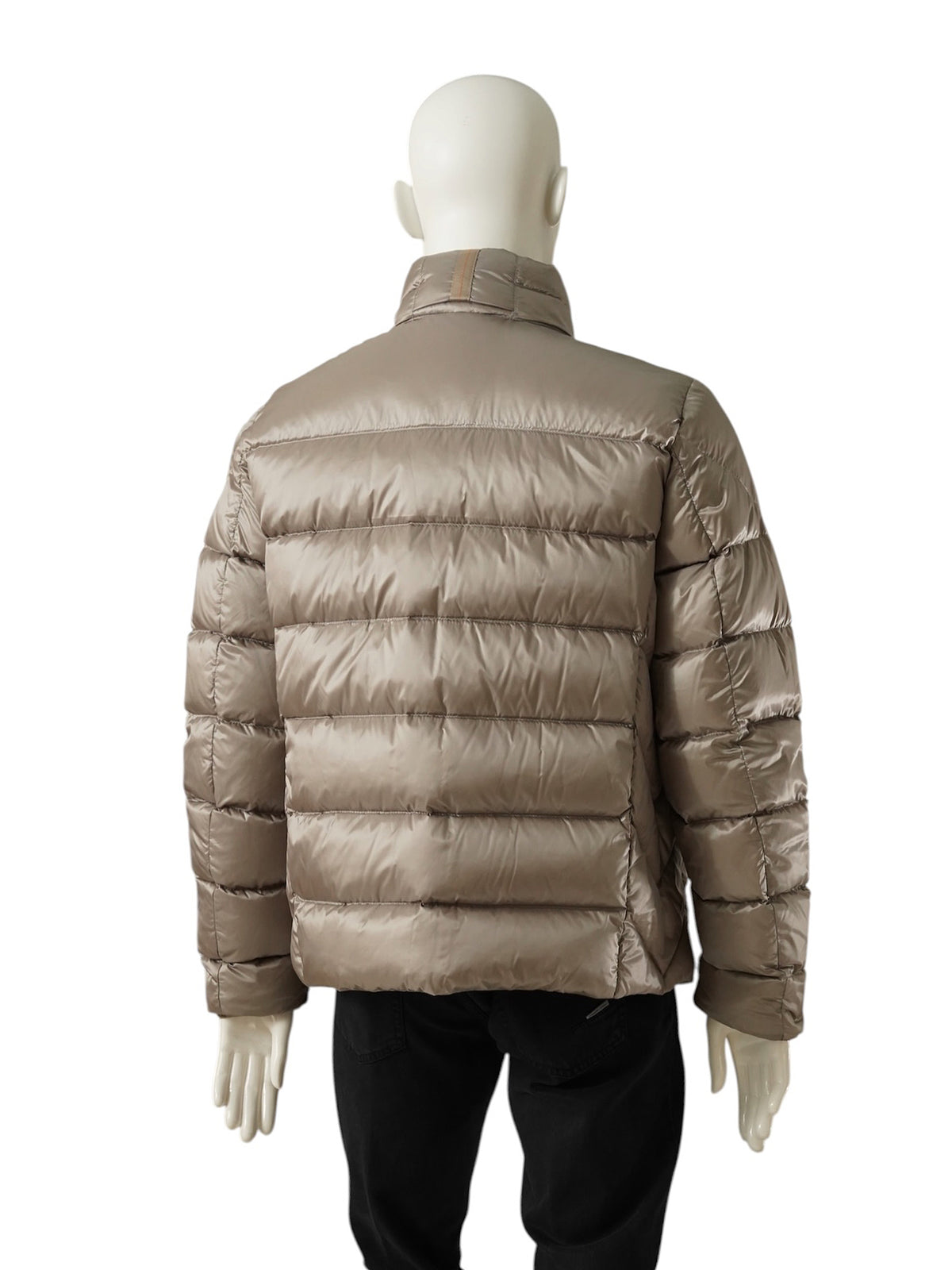 Beigefarbene Daunenjacke mit Perlmuttschimmer von Parajumpers – Ansicht 5
