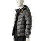 Mittelgraue Daunenjacke mit Kapuze von Parajumpers – Ansicht 5