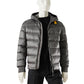 Mittelgraue Daunenjacke mit Kapuze von Parajumpers