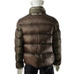Zweifarbige Daunenjacke in Braun und Oliv von Parajumpers – Ansicht 7