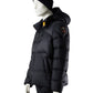 Marineblaue Daunenjacke mit Kapuze von Parajumpers – Ansicht 5