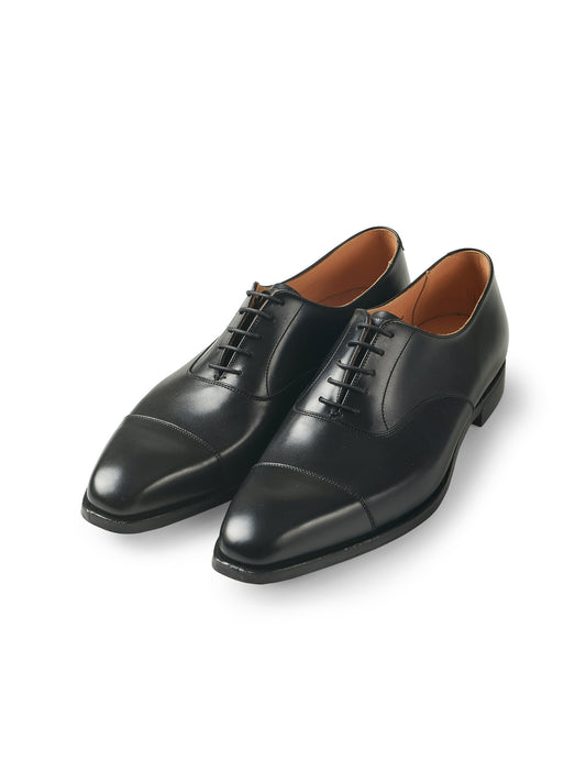 Schwarzer Cap-Toe Oxford von Crockett & Jones