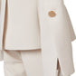 Cremefarbener Blazer