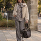 Beigefarbener Fake-Fur-Blouson in Lockenfell-Optik von Hemisphere – Ansicht 2