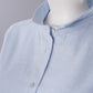 Hellblaue Flanell-Bluse