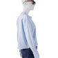 Hellblaue Flanell-Bluse