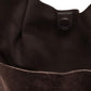 Mokkafarbene Velour-Tasche von Gianni Chiarini – Ansicht 6