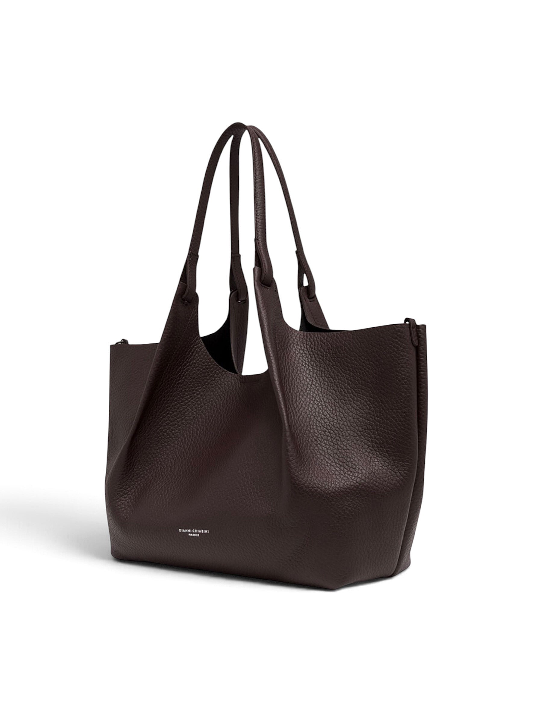 Dunkelbraune Tasche von Gianni Chiarini – Ansicht 6
