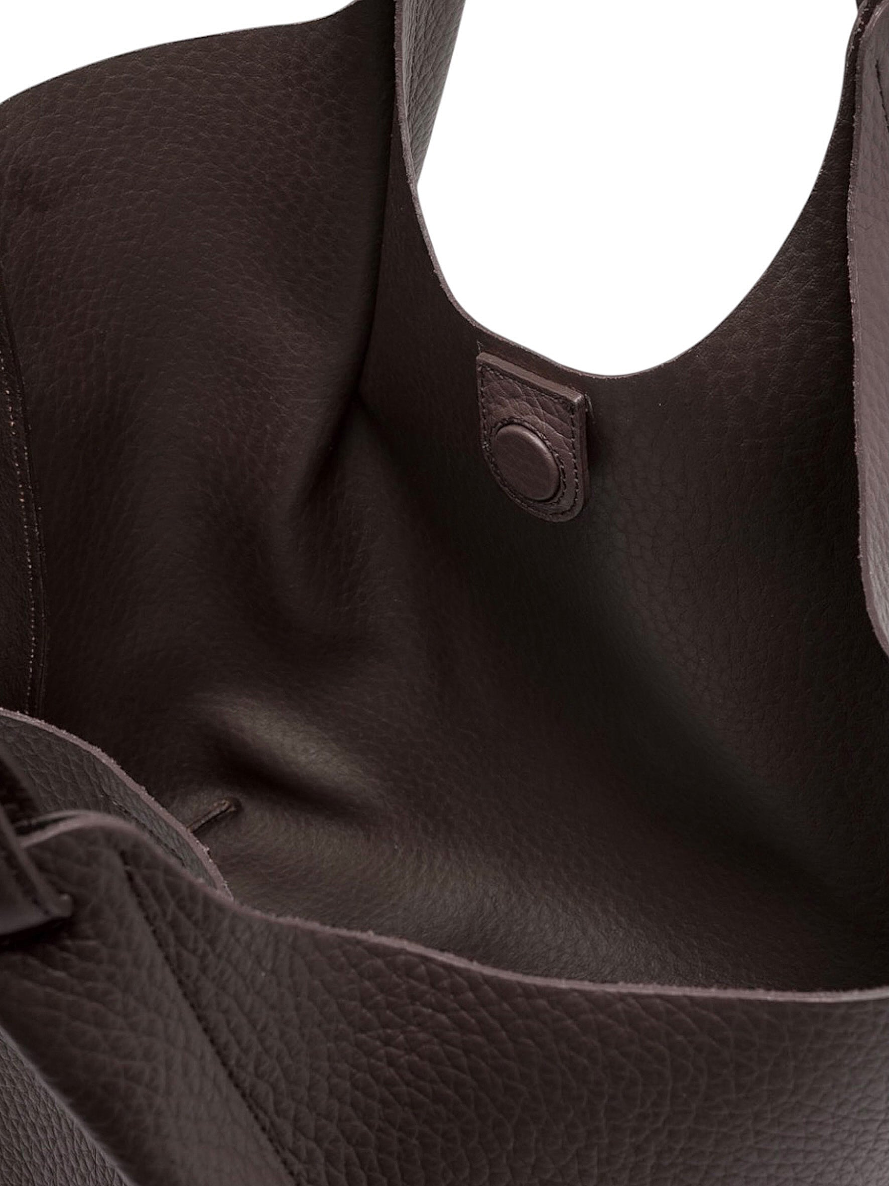 Dunkelbraune Tasche von Gianni Chiarini – Ansicht 7