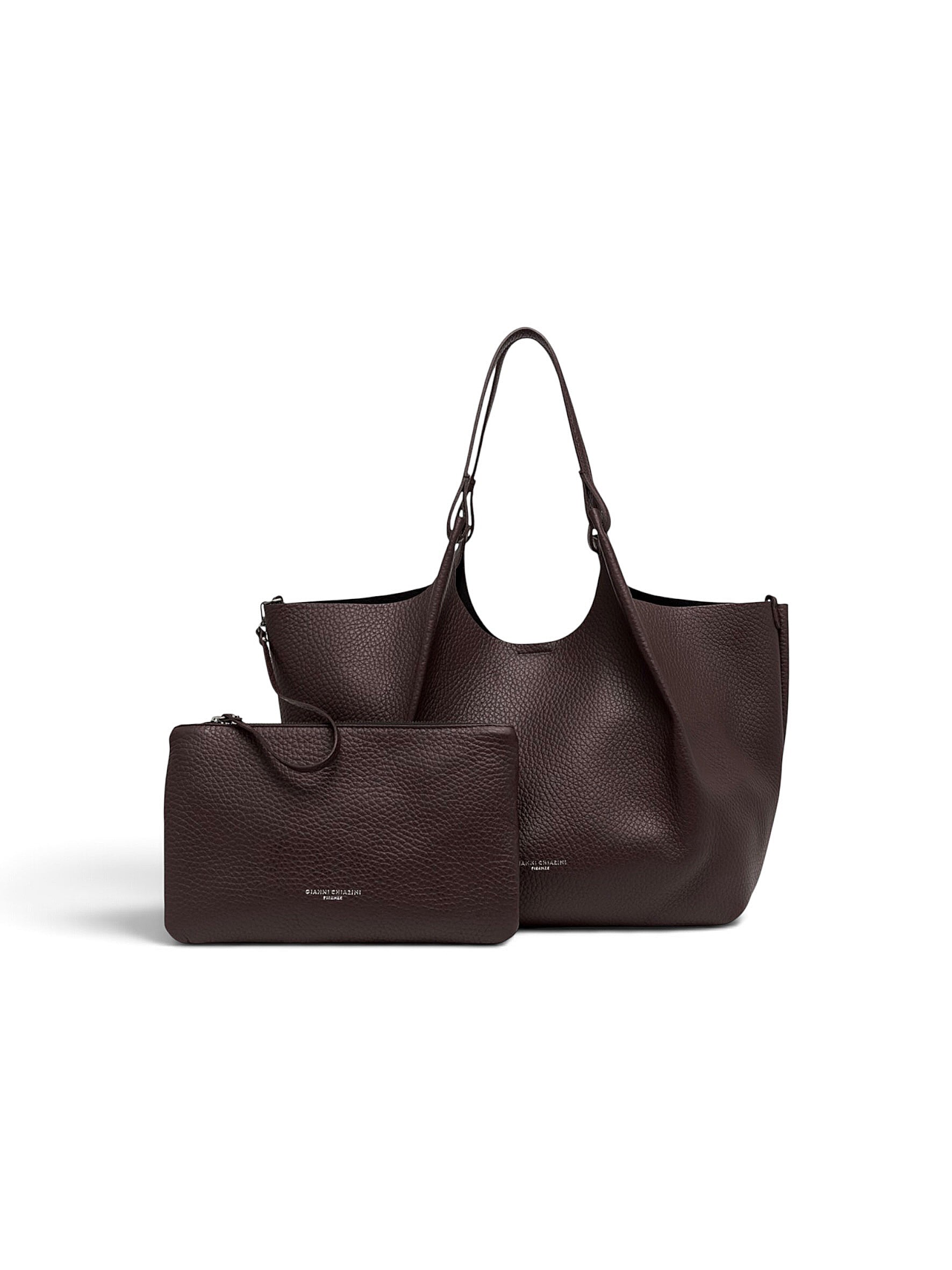 Dunkelbraune Tasche von Gianni Chiarini – Ansicht 3