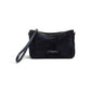 Kleine, dunkelblaue Velour-Tasche von Gianni Chiarini