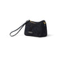 Kleine, dunkelblaue Velour-Tasche von Gianni Chiarini – Ansicht 4