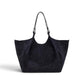 Dunkelblaue Velour-Tasche von Gianni Chiarini – Ansicht 7