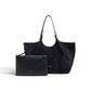 Dunkelblaue Velour-Tasche von Gianni Chiarini – Ansicht 5