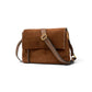 Cognacfarbene Velour-Tasche von Gianni Chiarini – Ansicht 4