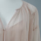 Puderfarbene Bluse