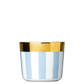 Champagne cup "Stripe Blue"