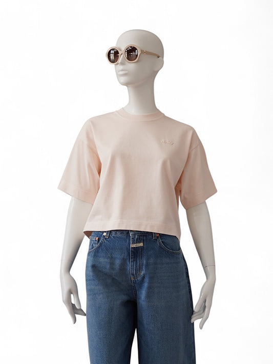 Rosafarbenes T-Shirt von Autry