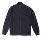 Dunkelblaue Stretch-Strickjacke