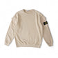 Sandfarbenes Sweatshirt