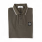 Khakifarbenes Stretch-Poloshirt