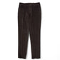 Dark brown corduroy chinos