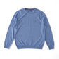 Blue wool roundneck