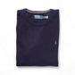 Dark blue wool roundneck