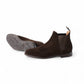 Dunkelbrauner Chelsea-Boot mit Gummisohle