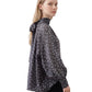 Graue transparente Punkte-Bluse mit Schleife von SoSue – Ansicht 2